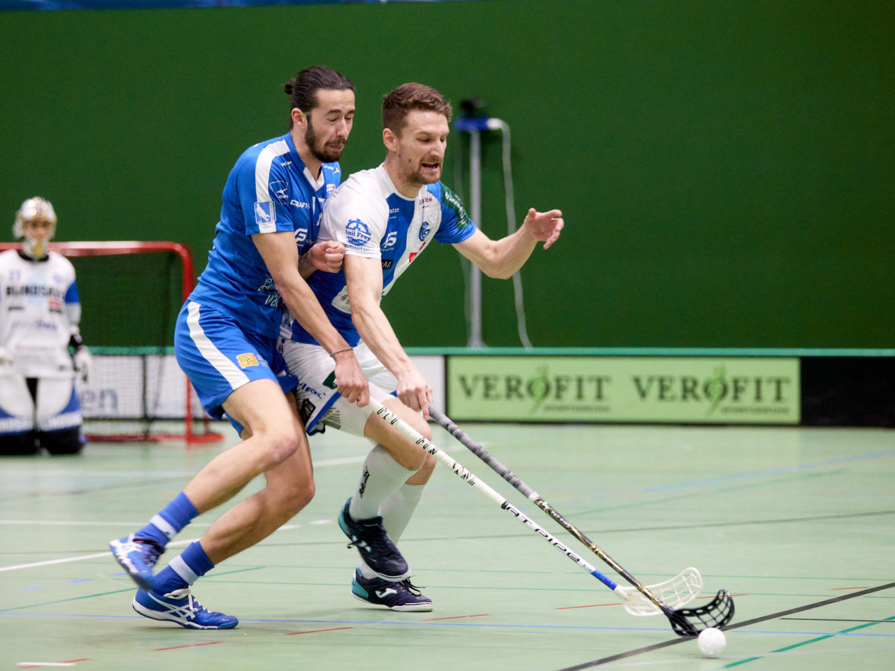 Zug United -  GC Unihockey am 27. Februar 2021 in der Sporthalle der Kantonsschule Zug 
Bild: Michael Peter
