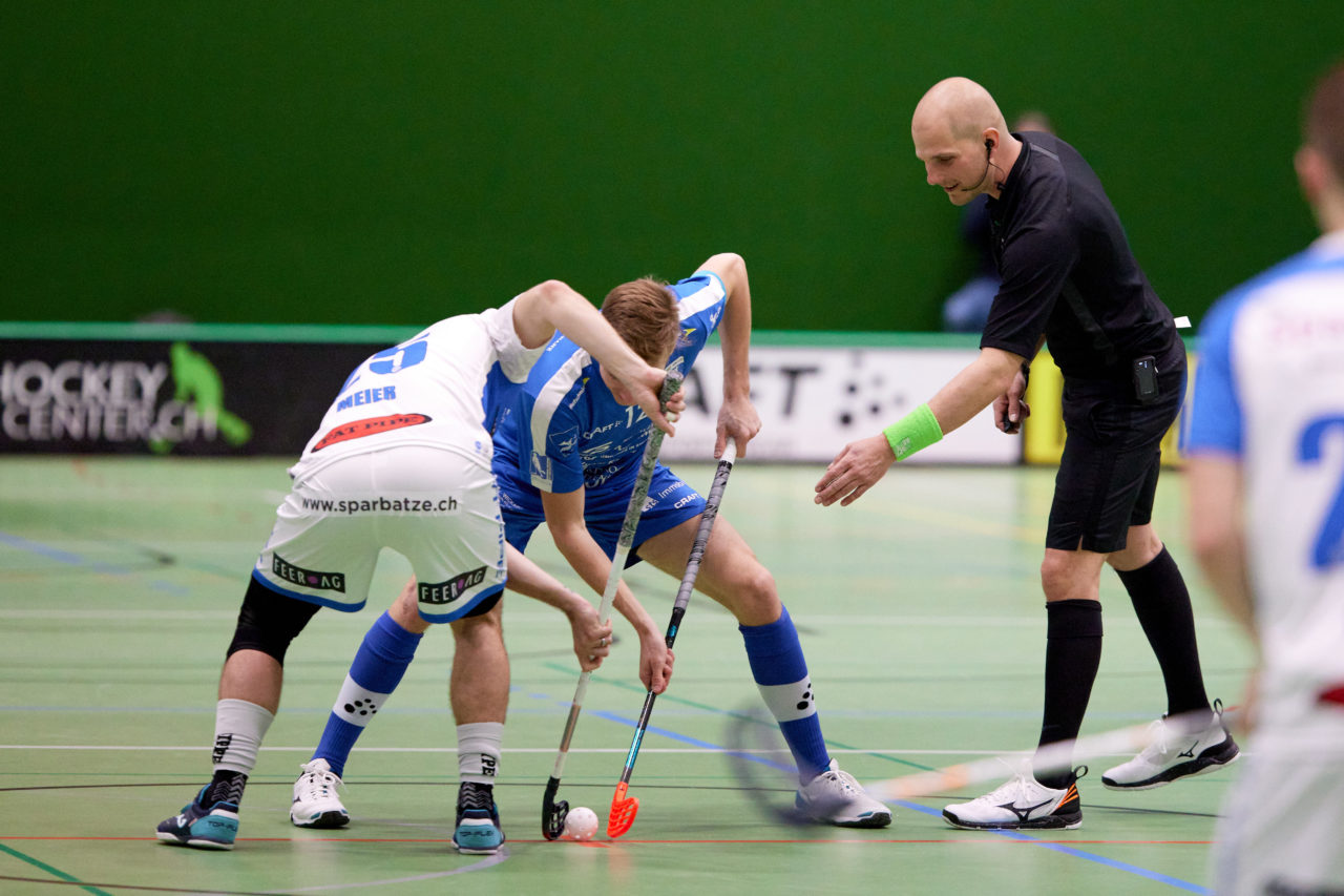 Zug United -  GC Unihockey am 27. Februar 2021 in der Sporthalle der Kantonsschule Zug 
Bild: Michael Peter