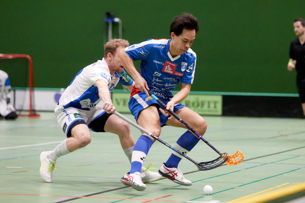 Zug United -  GC Unihockey am 27. Februar 2021 in der Sporthalle der Kantonsschule Zug 
Bild: Michael Peter