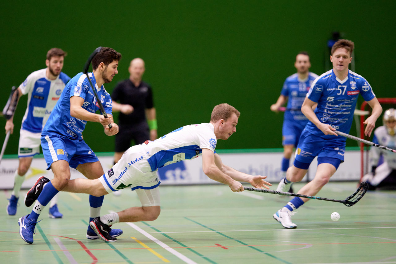 Zug United -  GC Unihockey am 27. Februar 2021 in der Sporthalle der Kantonsschule Zug 
Bild: Michael Peter