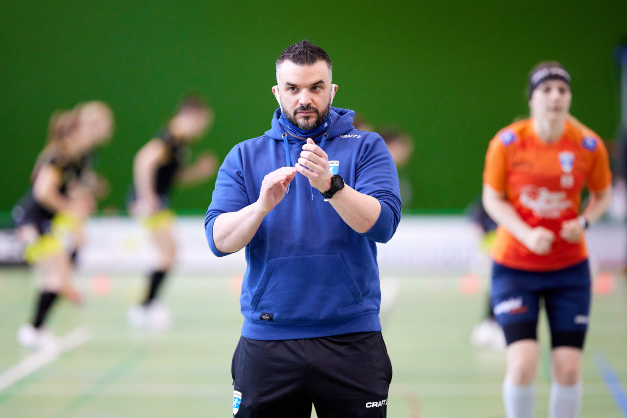 Frauen Playoff Viertelfinal drittes Spiel 
Zug United - Wizards Bern Burgdorf am 6. März 2021 in der Sporthalle der Kantonsschule Zug 
Bild: Michael Peter
