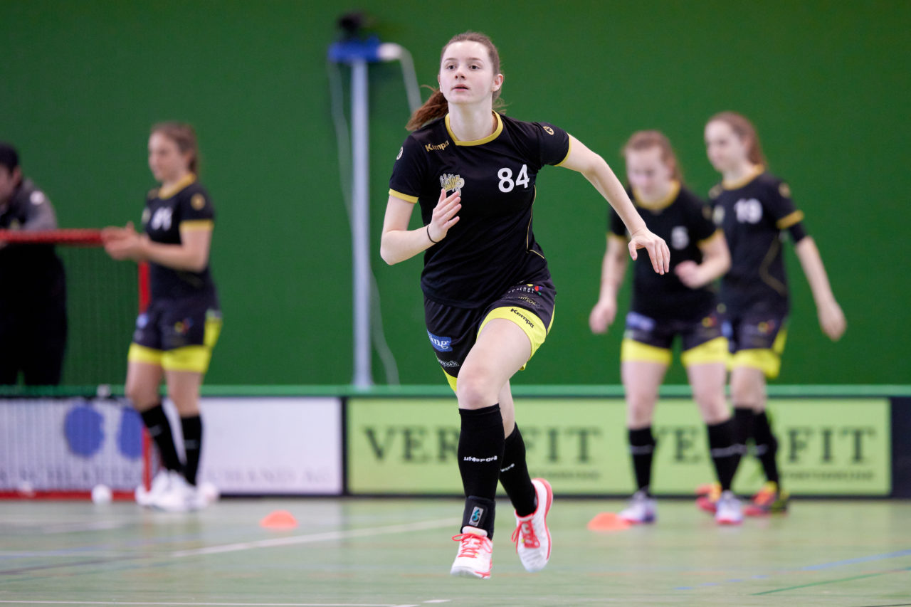 Frauen Playoff Viertelfinal drittes Spiel 
Zug United - Wizards Bern Burgdorf am 6. März 2021 in der Sporthalle der Kantonsschule Zug 
Bild: Michael Peter