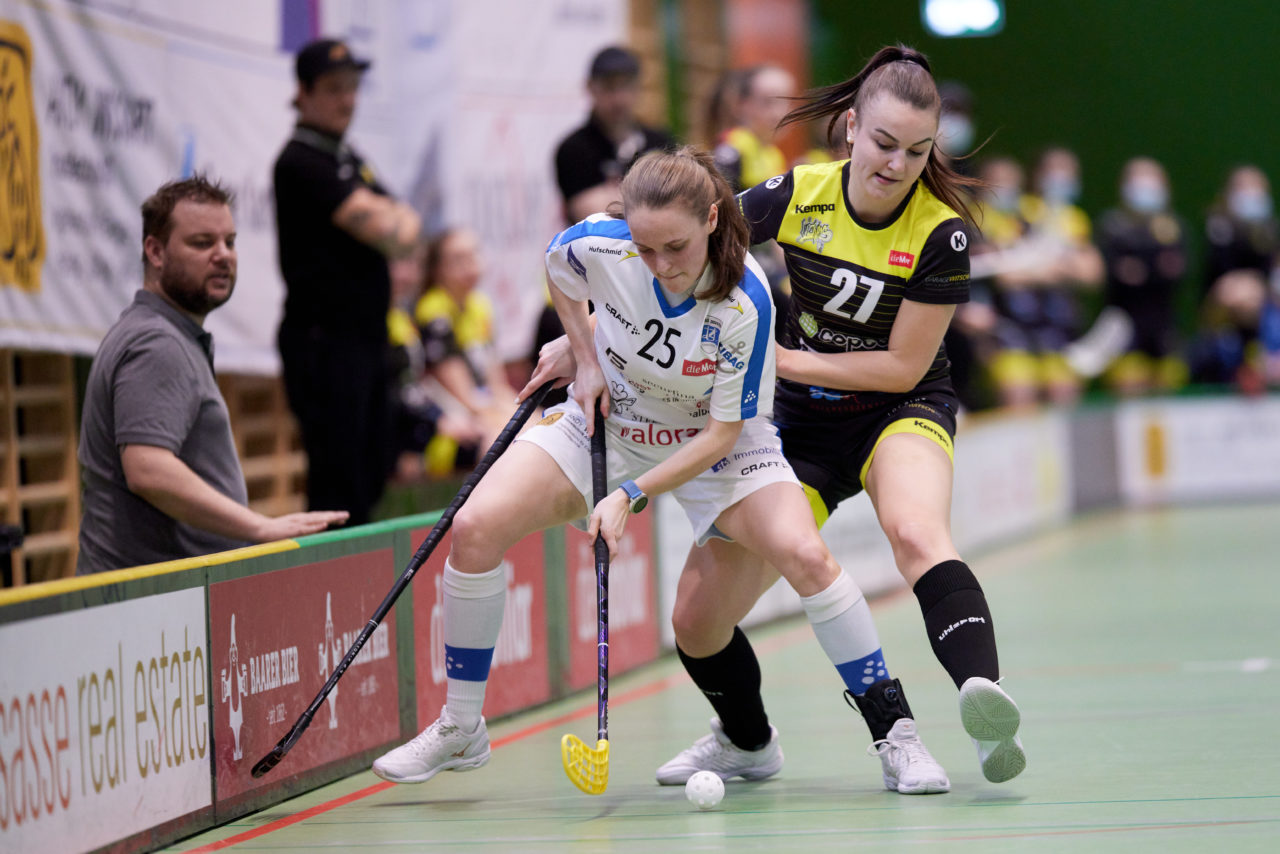 Frauen Playoff Viertelfinal drittes Spiel 
Zug United - Wizards Bern Burgdorf am 6. März 2021 in der Sporthalle der Kantonsschule Zug 
Bild: Michael Peter