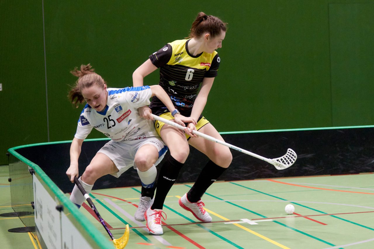 Frauen Playoff Viertelfinal drittes Spiel 
Zug United - Wizards Bern Burgdorf am 6. März 2021 in der Sporthalle der Kantonsschule Zug 
Bild: Michael Peter