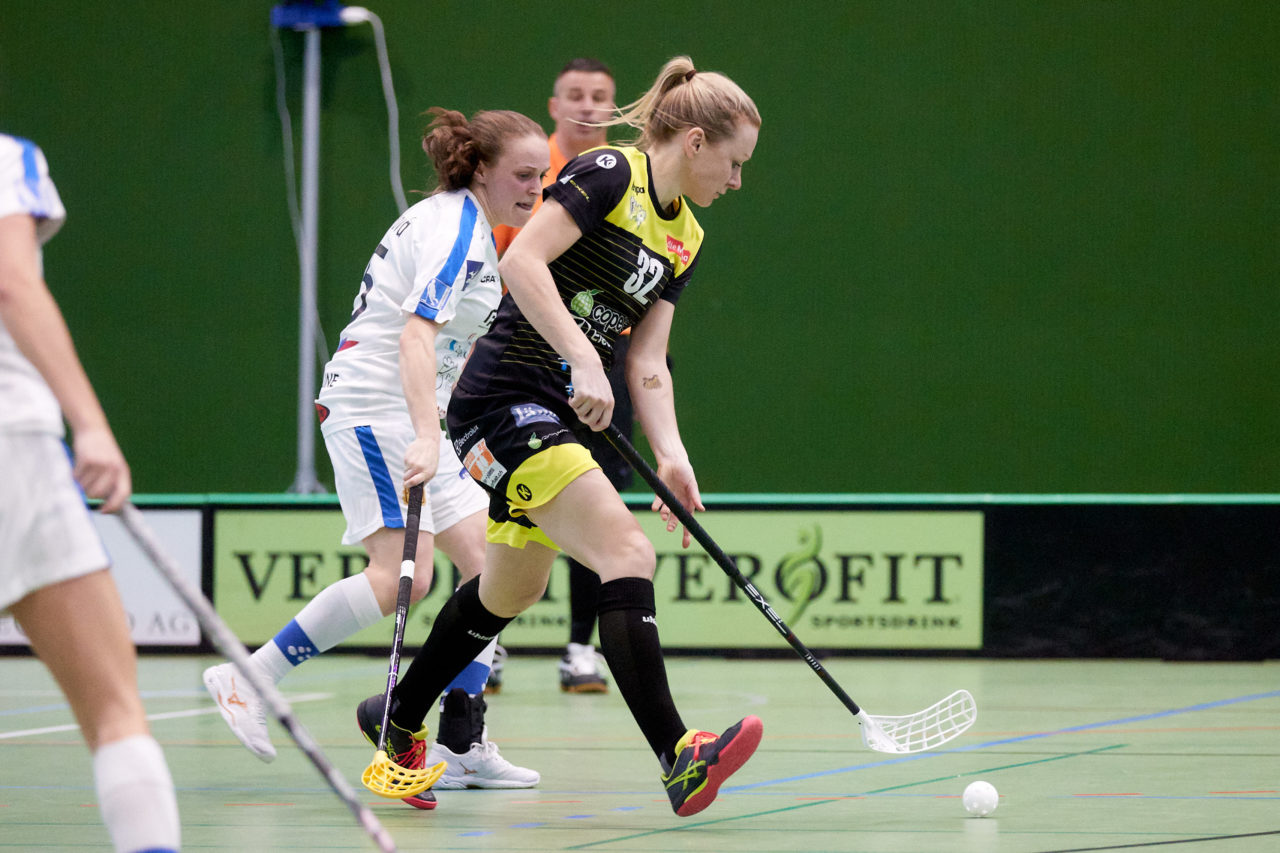 Frauen Playoff Viertelfinal drittes Spiel 
Zug United - Wizards Bern Burgdorf am 6. März 2021 in der Sporthalle der Kantonsschule Zug 
Bild: Michael Peter