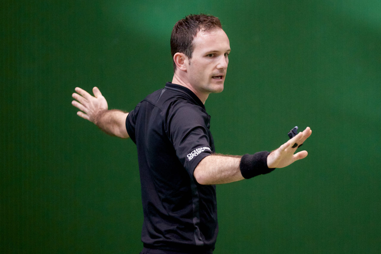 Männer Playoff Viertelfinal sechstes  Spiel 
Zug United -  SV Wiler-Ersigen am 27. März 2021 in der Sporthalle der Kantonsschule Zug 
Bild: Michael Peter