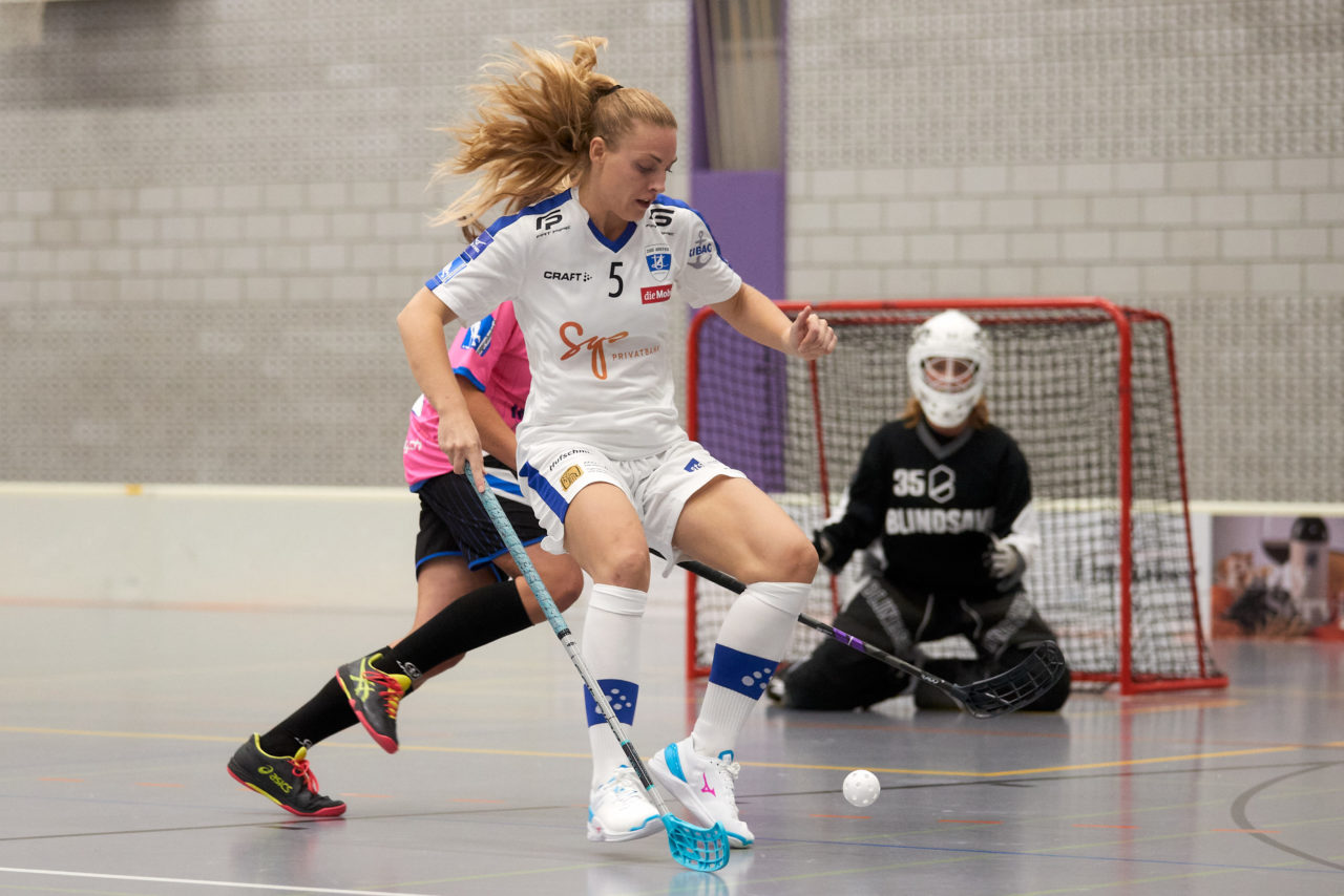 Mobiliar Unihockey Cup Damen 1/16 Final Einhorn Hünenberg - Zug United am  10. September 2021 in der Turnhalle Ehret in Hünenberg 
Bild: Michael Peter