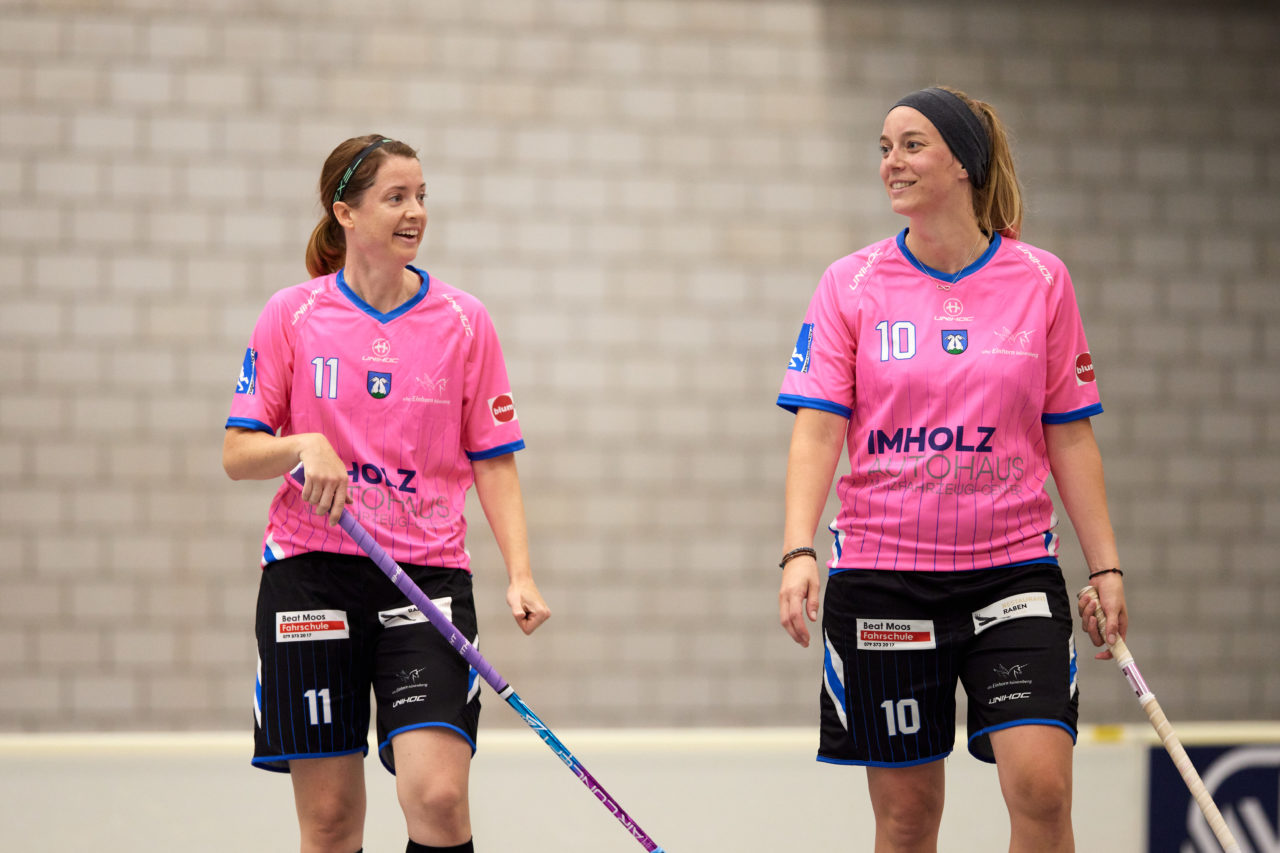 Mobiliar Unihockey Cup Damen 1/16 Final Einhorn Hünenberg - Zug United am  10. September 2021 in der Turnhalle Ehret in Hünenberg 
Bild: Michael Peter