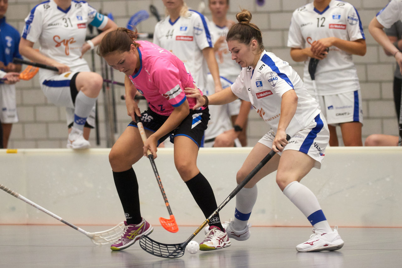 Mobiliar Unihockey Cup Damen 1/16 Final Einhorn Hünenberg - Zug United am  10. September 2021 in der Turnhalle Ehret in Hünenberg 
Bild: Michael Peter