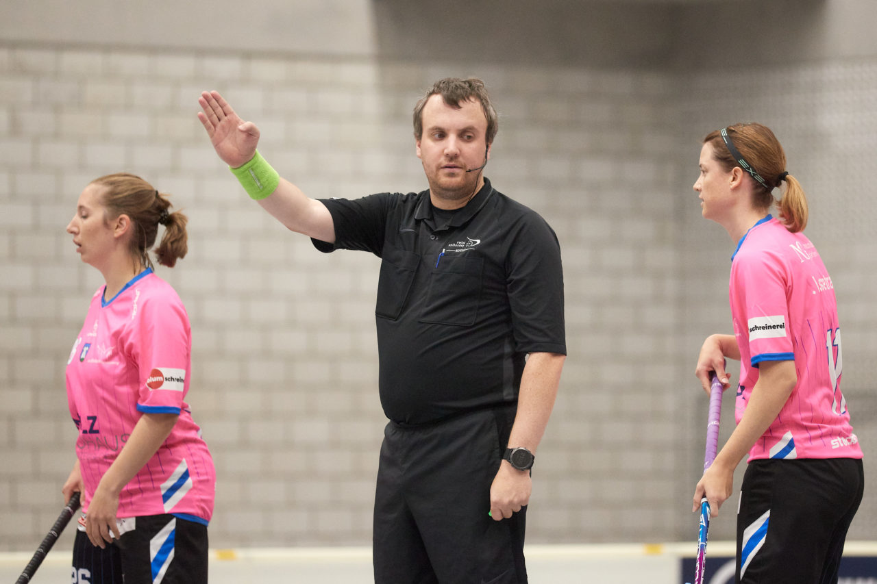 Mobiliar Unihockey Cup Damen 1/16 Final Einhorn Hünenberg - Zug United am  10. September 2021 in der Turnhalle Ehret in Hünenberg 
Bild: Michael Peter