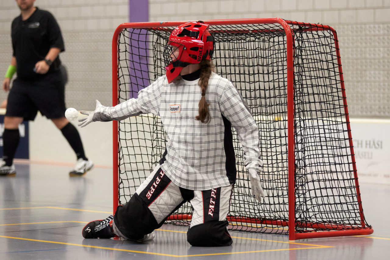 Mobiliar Unihockey Cup Damen 1/16 Final Einhorn Hünenberg - Zug United am  10. September 2021 in der Turnhalle Ehret in Hünenberg 
Bild: Michael Peter