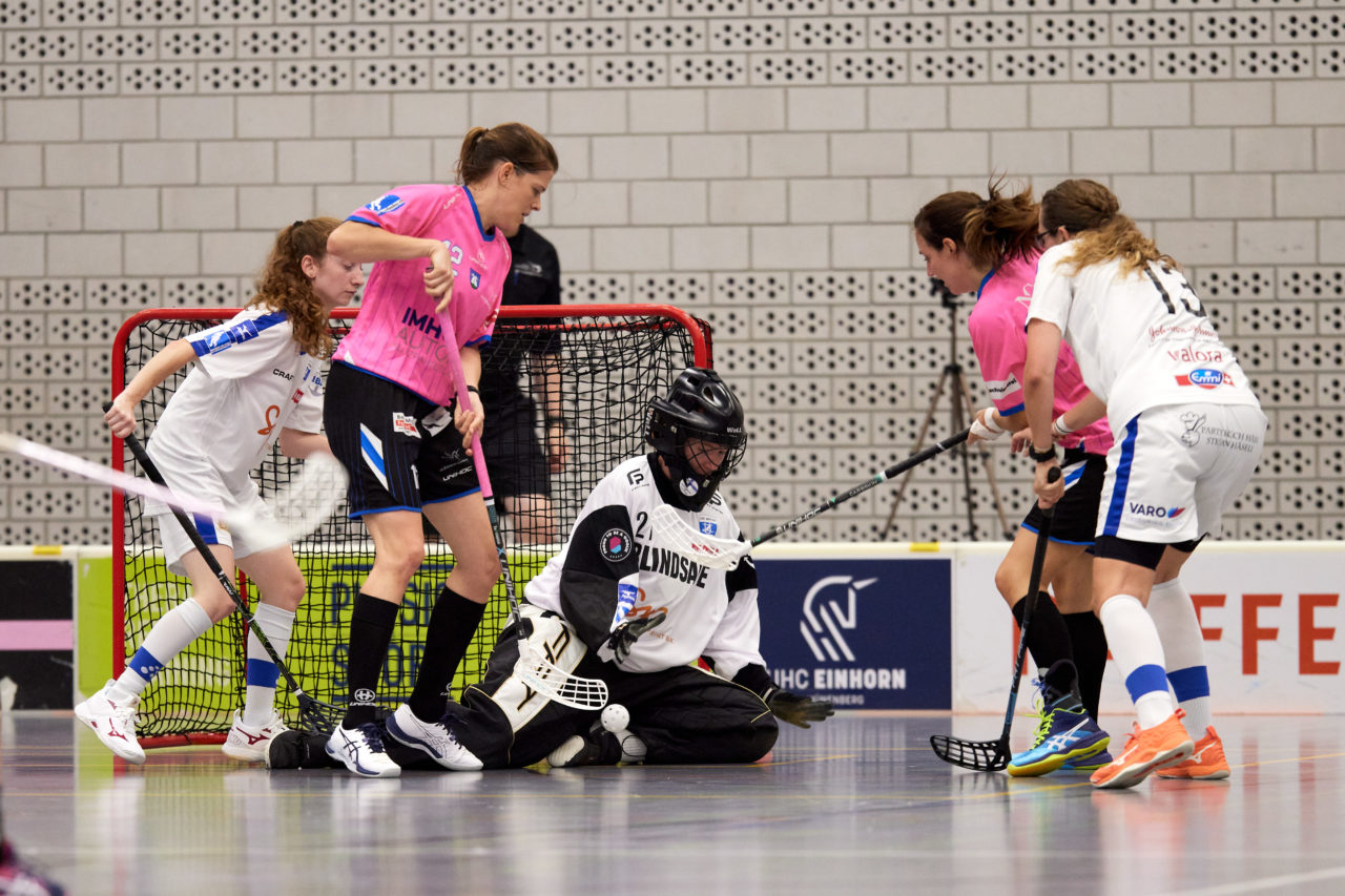 Mobiliar Unihockey Cup Damen 1/16 Final Einhorn Hünenberg - Zug United am  10. September 2021 in der Turnhalle Ehret in Hünenberg 
Bild: Michael Peter