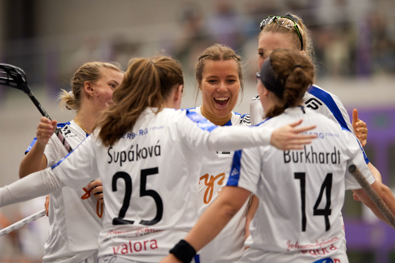 Mobiliar Unihockey Cup Damen 1/16 Final Einhorn Hünenberg - Zug United am  10. September 2021 in der Turnhalle Ehret in Hünenberg 
Bild: Michael Peter