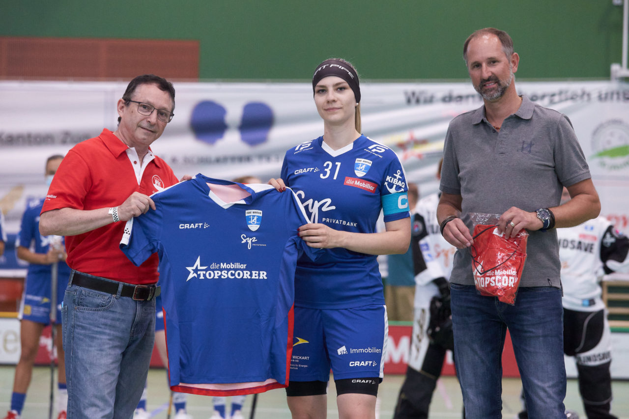 Zug United - Floorball Riders Dürnten-Bubikon-Rüti am  11. September  2021 in der Sporthalle der Kantonsschule Zug 
Bild: Michael Peter