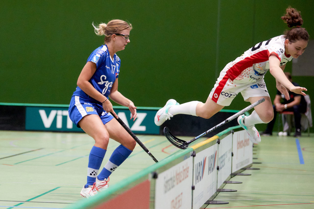 Zug United -  Red Ants Winterthur am  25. September  2021 in der Sporthalle der Kantonsschule Zug 
Bild: Michael Peter