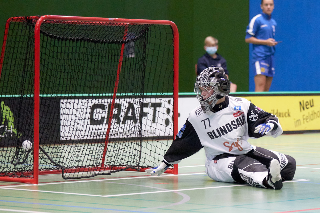 Zug United - Floorball Riders Dürnten-Bubikon-Rüti am  11. September  2021 in der Sporthalle der Kantonsschule Zug 
Bild: Michael Peter