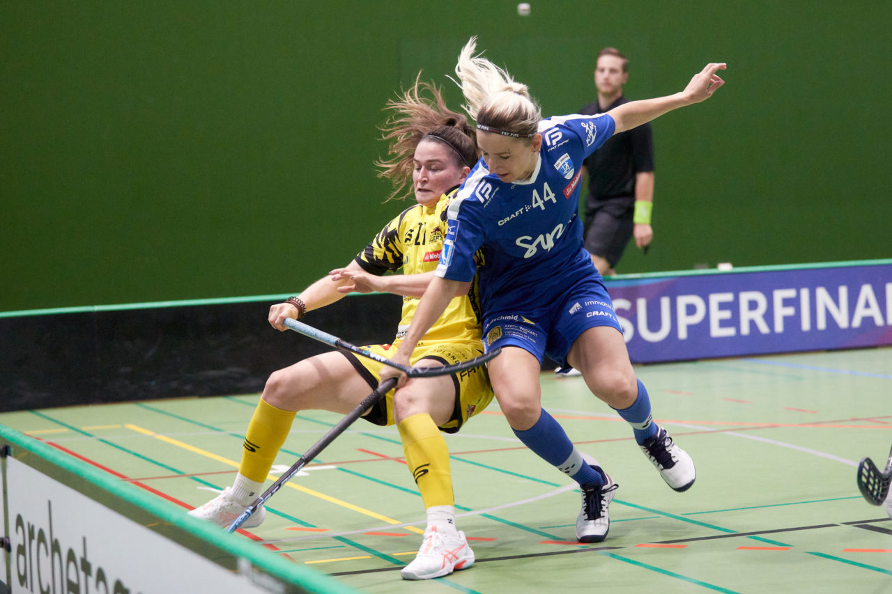 Zug United - Floorball Riders Dürnten-Bubikon-Rüti am  11. September  2021 in der Sporthalle der Kantonsschule Zug 
Bild: Michael Peter