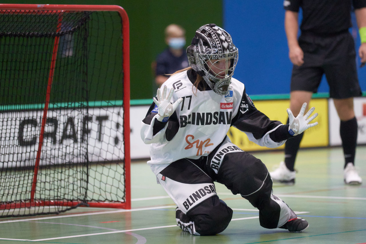 Zug United - Floorball Riders Dürnten-Bubikon-Rüti am  11. September  2021 in der Sporthalle der Kantonsschule Zug 
Bild: Michael Peter