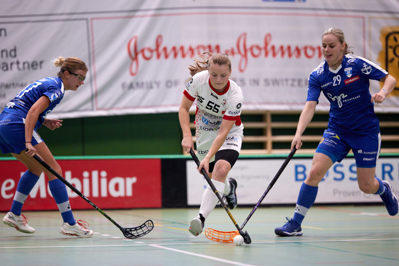 Zug United -  Red Ants Winterthur am  25. September  2021 in der Sporthalle der Kantonsschule Zug 
Bild: Michael Peter