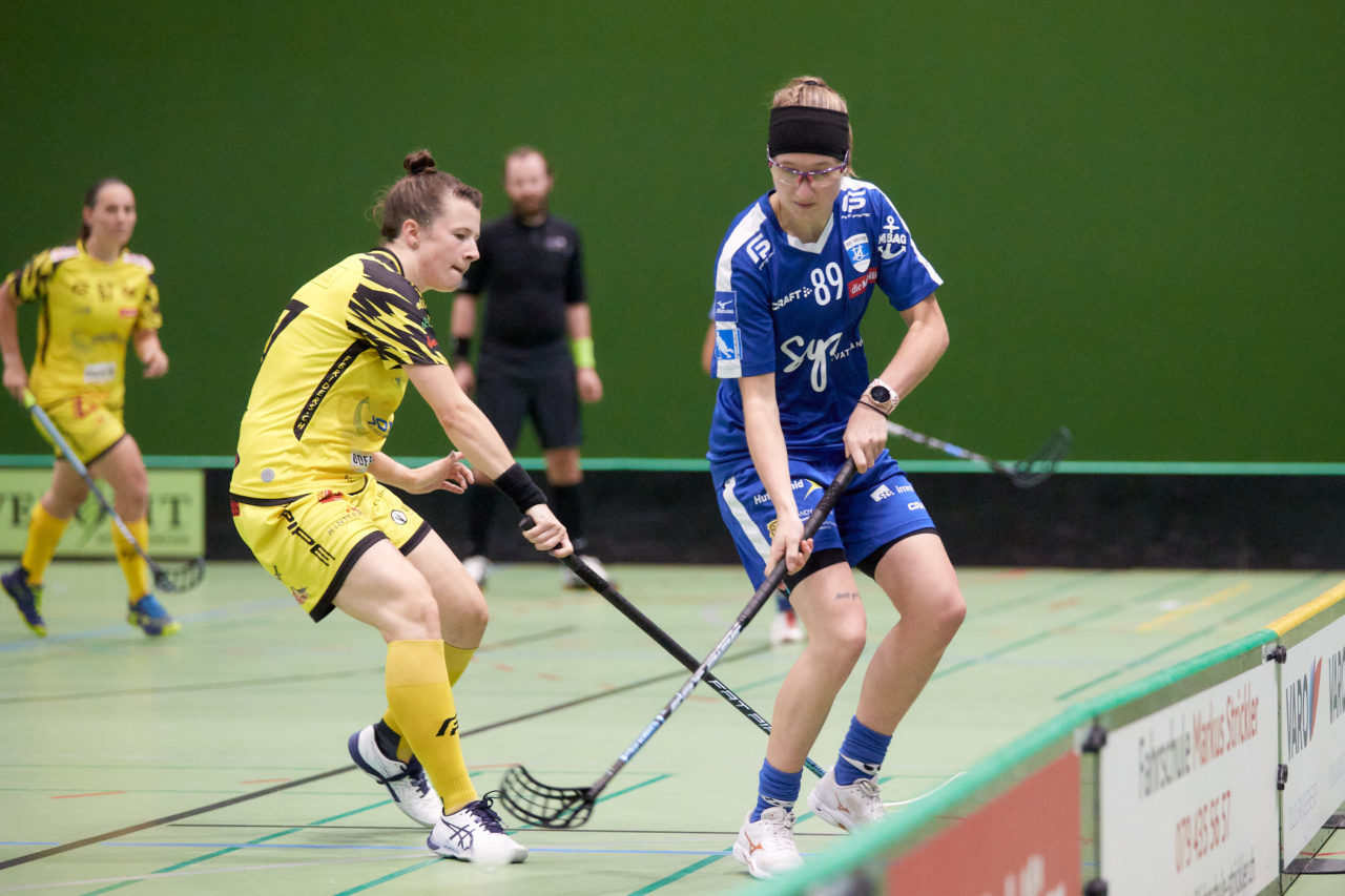Zug United - Floorball Riders Dürnten-Bubikon-Rüti am  11. September  2021 in der Sporthalle der Kantonsschule Zug 
Bild: Michael Peter