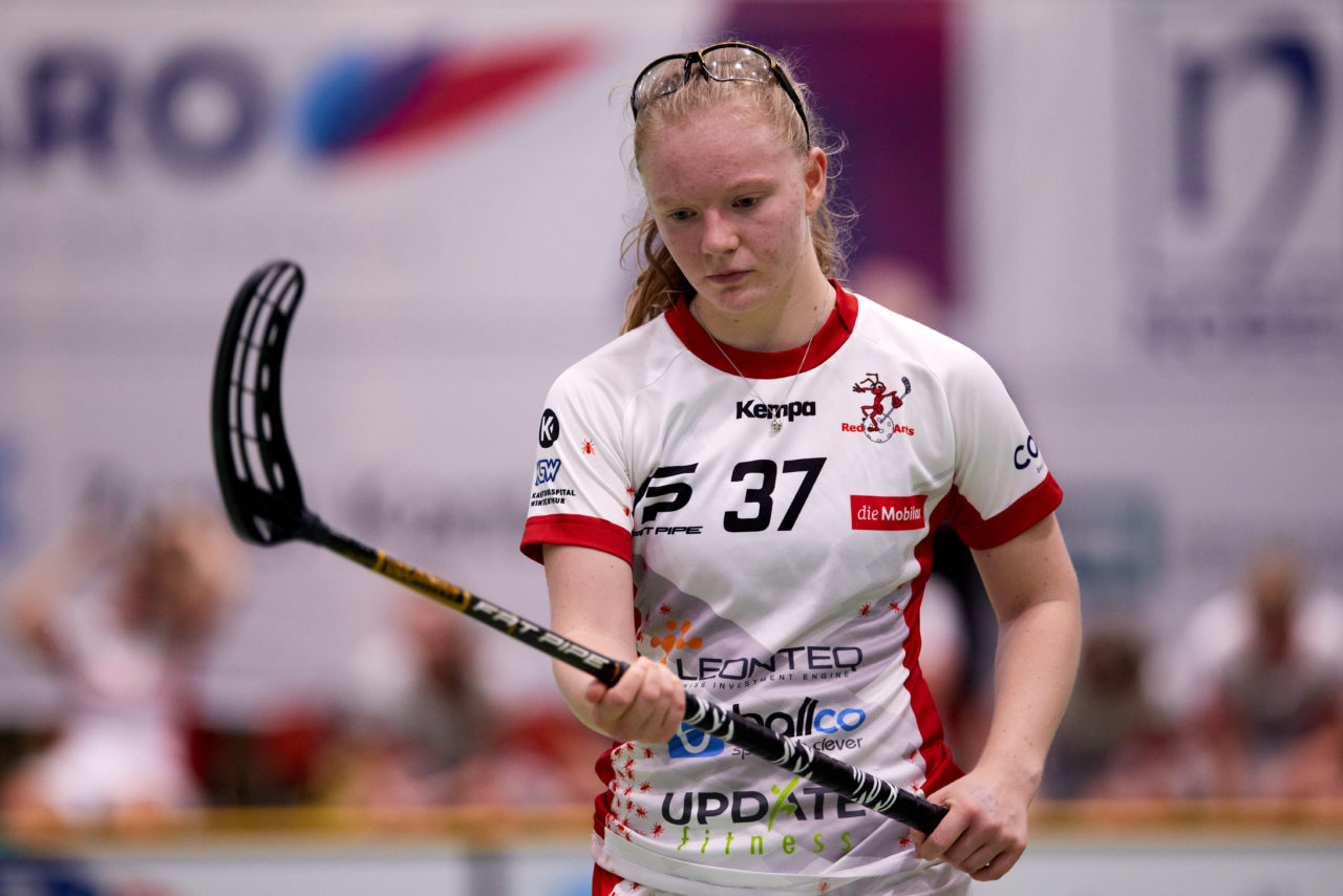 Zug United -  Red Ants Winterthur am  25. September  2021 in der Sporthalle der Kantonsschule Zug 
Bild: Michael Peter