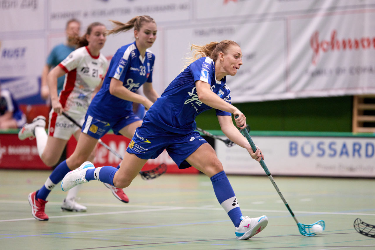 Zug United -  Red Ants Winterthur am  25. September  2021 in der Sporthalle der Kantonsschule Zug 
Bild: Michael Peter