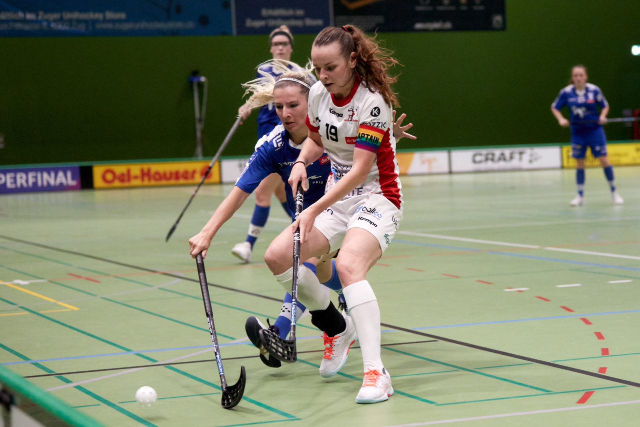 Zug United -  Red Ants Winterthur am  25. September  2021 in der Sporthalle der Kantonsschule Zug 
Bild: Michael Peter