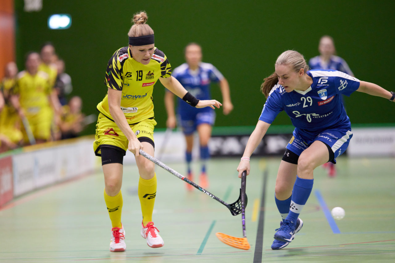 Zug United - Floorball Riders Dürnten-Bubikon-Rüti am  11. September  2021 in der Sporthalle der Kantonsschule Zug 
Bild: Michael Peter