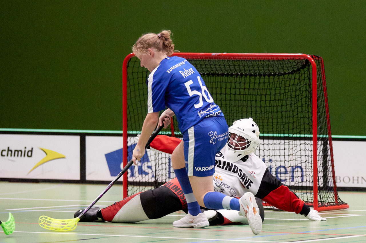 Zug United -  Red Ants Winterthur am  25. September  2021 in der Sporthalle der Kantonsschule Zug 
Bild: Michael Peter