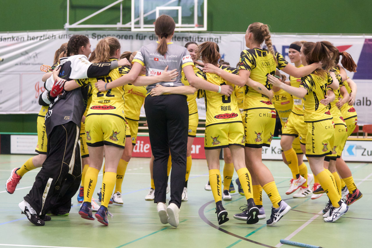 Zug United - Floorball Riders Dürnten-Bubikon-Rüti am  11. September  2021 in der Sporthalle der Kantonsschule Zug 
Bild: Michael Peter