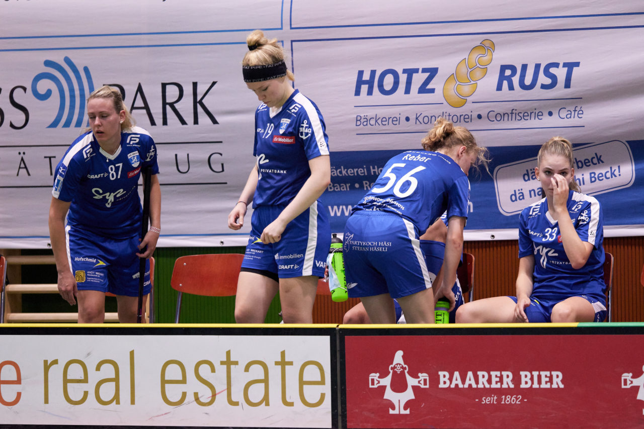 Zug United - Floorball Riders Dürnten-Bubikon-Rüti am  11. September  2021 in der Sporthalle der Kantonsschule Zug 
Bild: Michael Peter