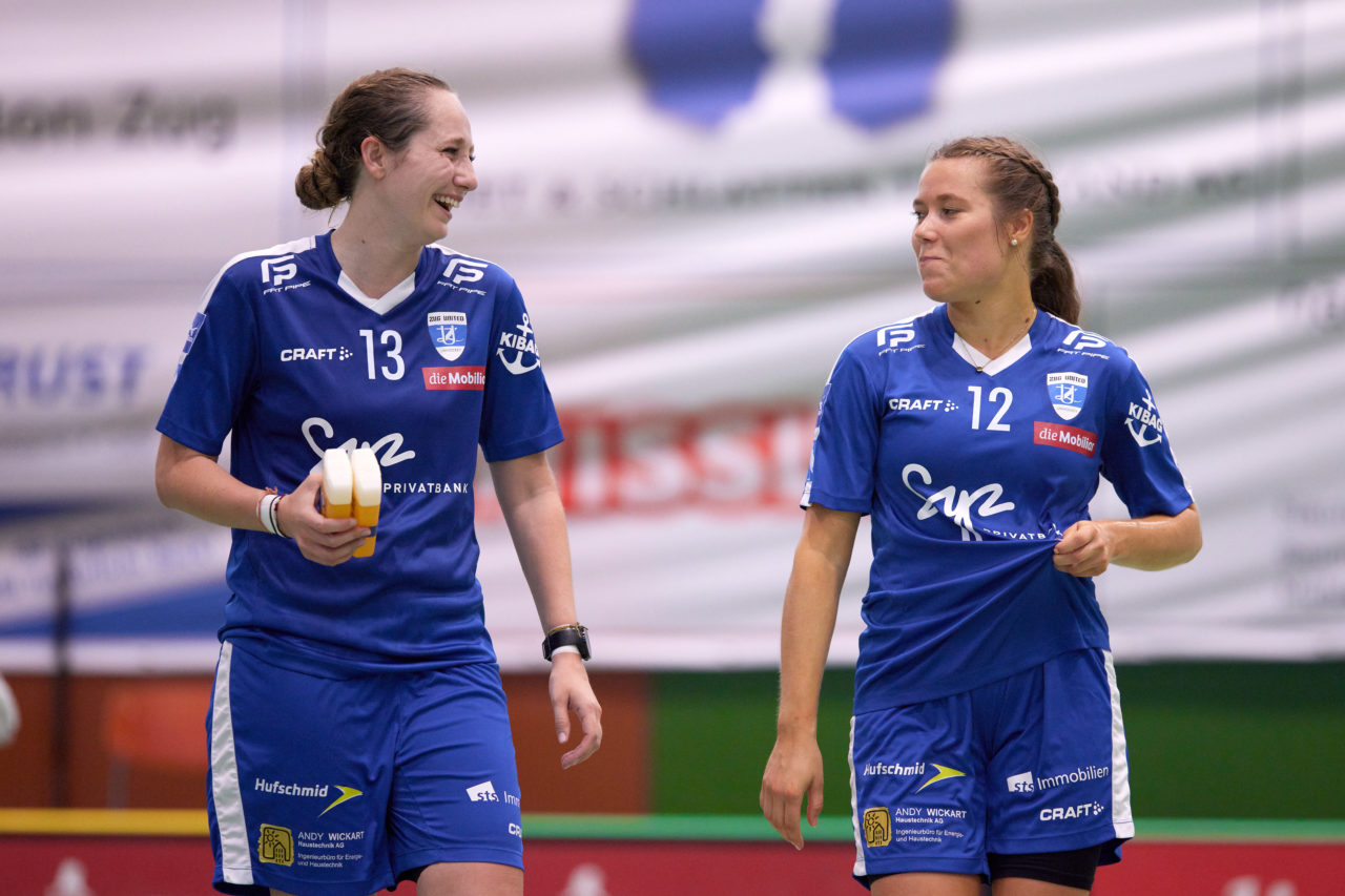 Zug United - Floorball Riders Dürnten-Bubikon-Rüti am  11. September  2021 in der Sporthalle der Kantonsschule Zug 
Bild: Michael Peter