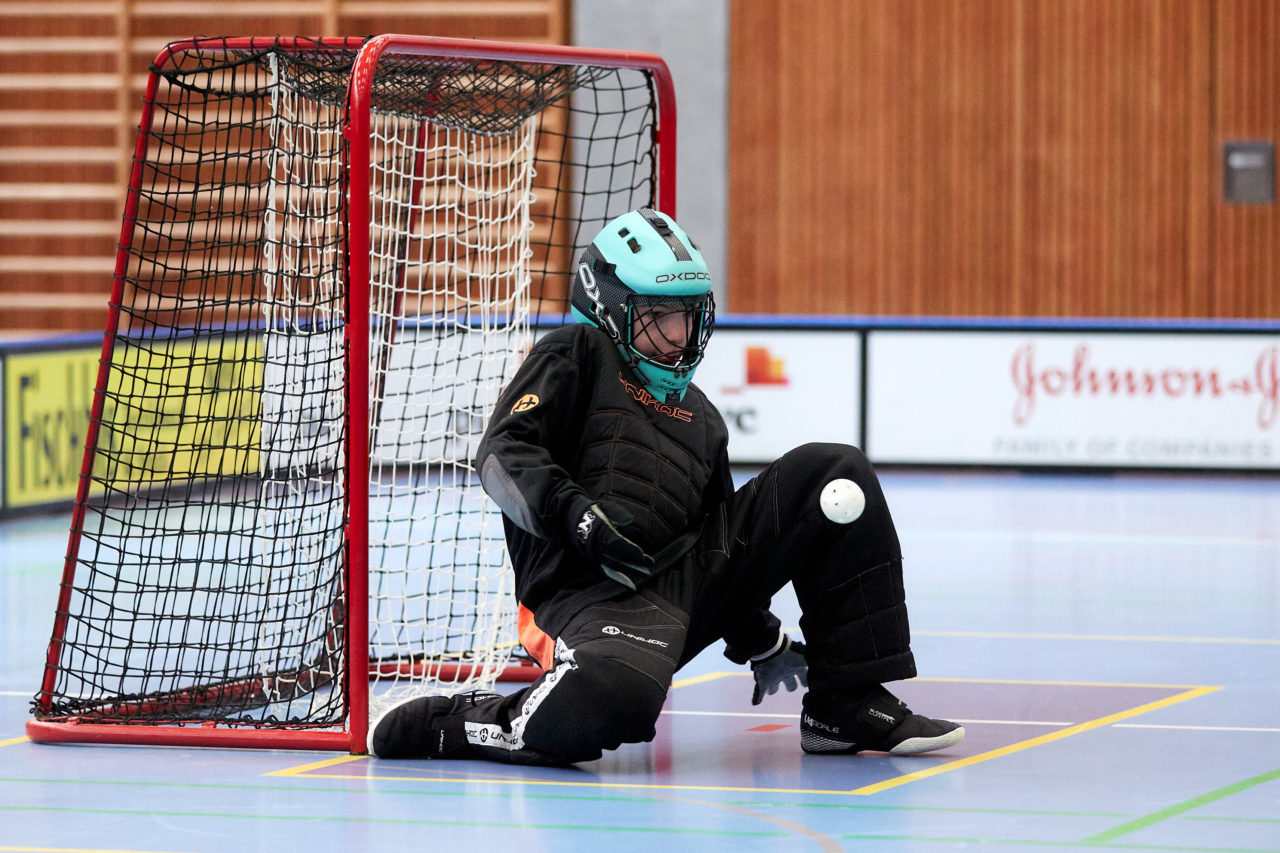 Junioren U14A Zug United - Unihockey Langenthal-Aarwangen am  12. September  2021 in der Stadthalle Zug 
Bild: Michael Peter