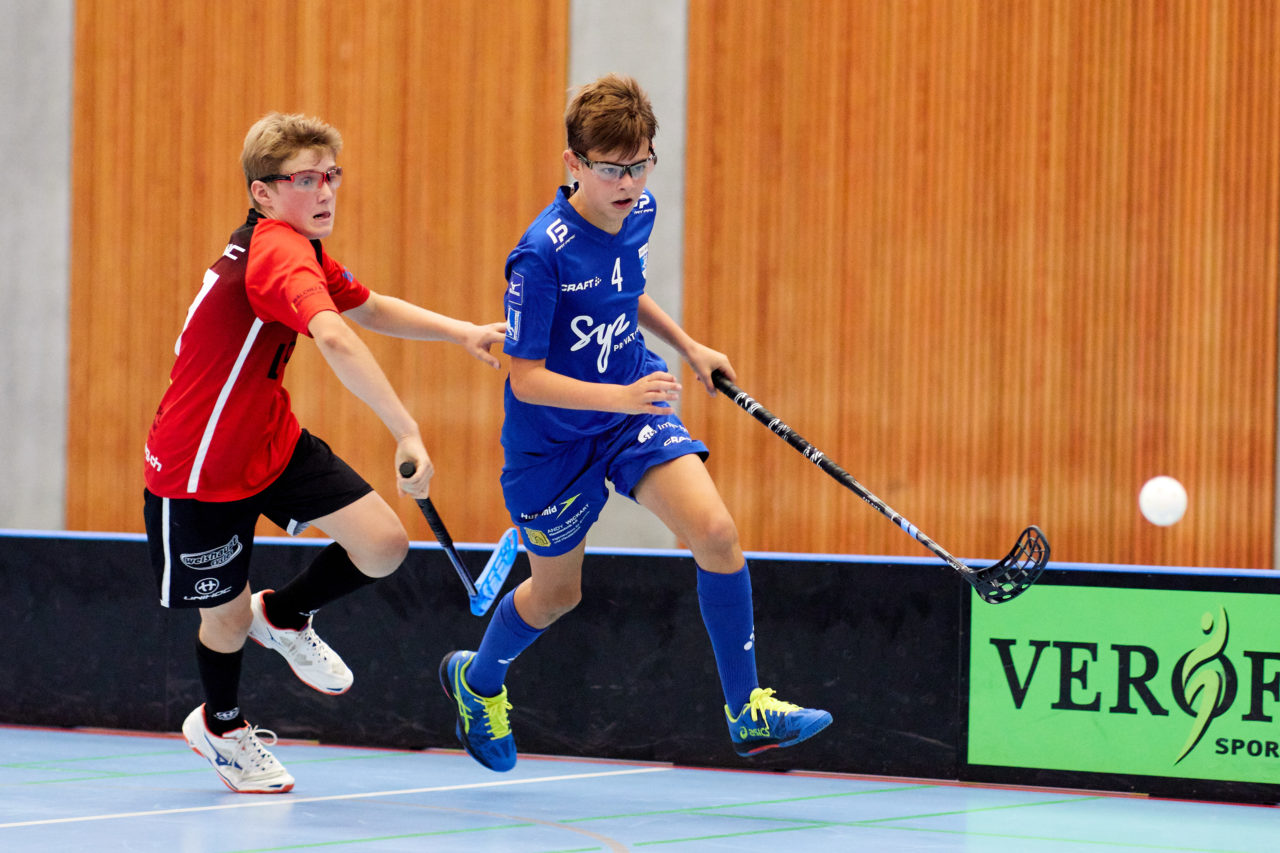 Junioren U14A Zug United - Unihockey Langenthal-Aarwangen am  12. September  2021 in der Stadthalle Zug 
Bild: Michael Peter
