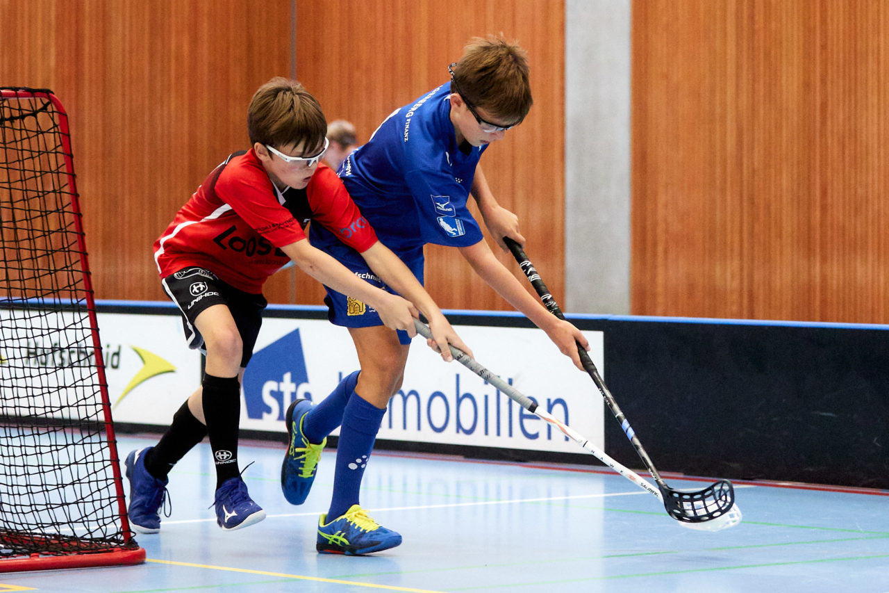 Junioren U14A Zug United - Unihockey Langenthal-Aarwangen am  12. September  2021 in der Stadthalle Zug 
Bild: Michael Peter
