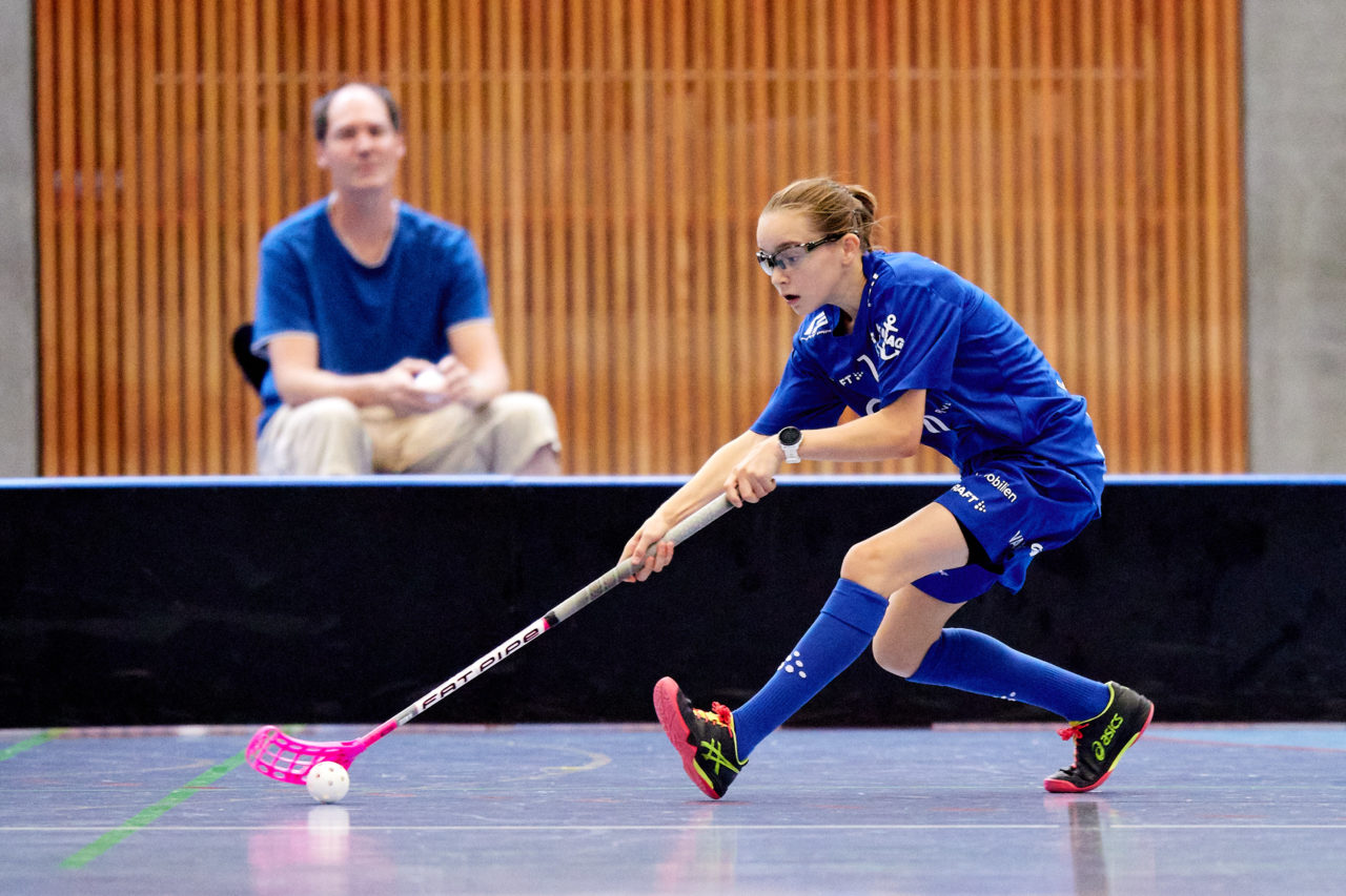 Junioren U14A Zug United - Unihockey Langenthal-Aarwangen am  12. September  2021 in der Stadthalle Zug 
Bild: Michael Peter