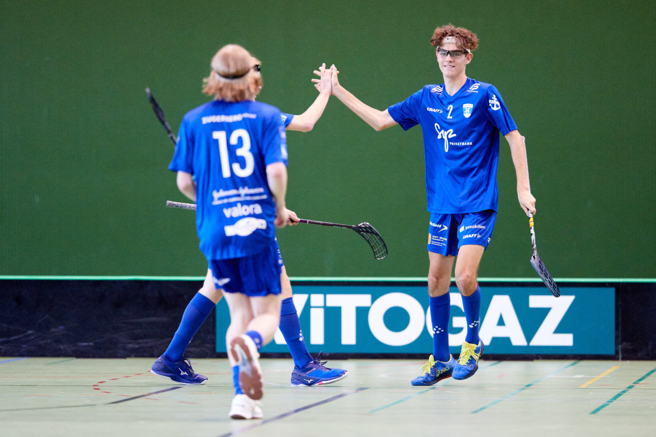 Junioren U18A
Zug United - UHC Thun am  25. September  2021 in der Sporthalle der Kantonsschule Zug 
Bild: Michael Peter