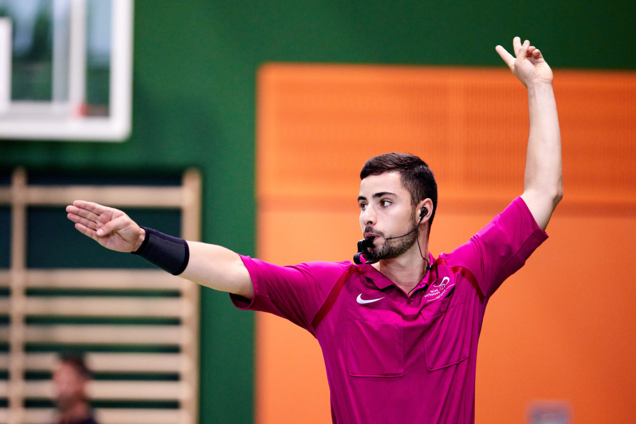 Junioren U18A
Zug United - Chur Unihockey am  12. September  2021 in der Sporthalle der Kantonsschule Zug 
Bild: Michael Peter