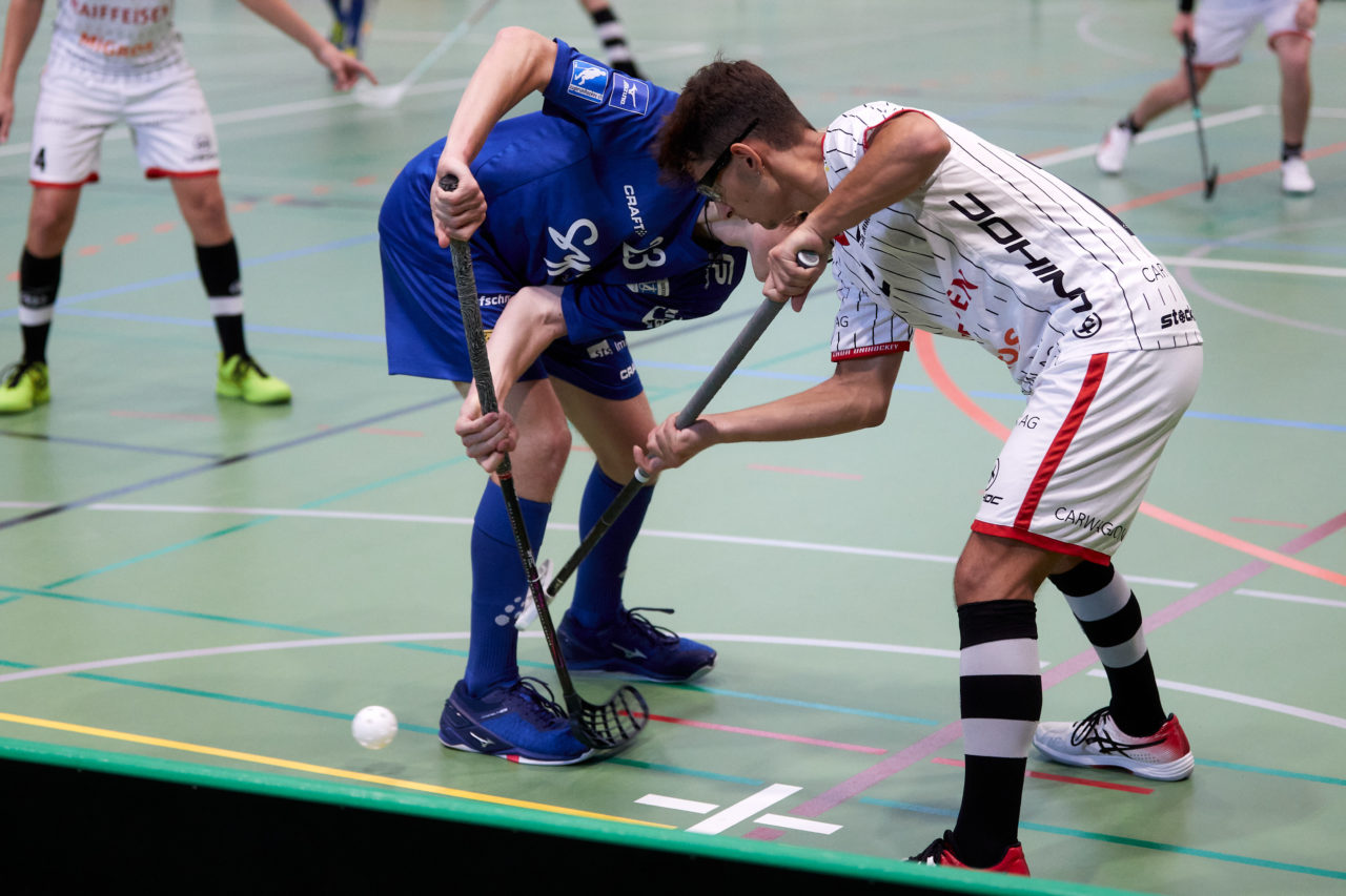 Junioren U18A
Zug United - Chur Unihockey am  12. September  2021 in der Sporthalle der Kantonsschule Zug 
Bild: Michael Peter