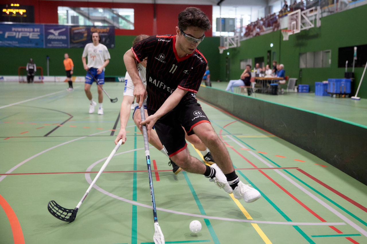 Junioren U21A
Zug United -  Chur Unihockey am  26. September  2021 in der Sporthalle der Kantonsschule Zug 
Bild: Michael Peter