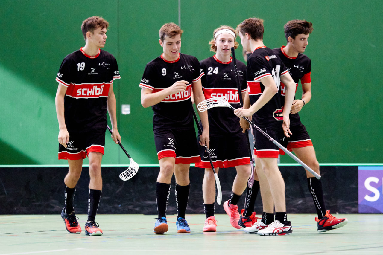 Junioren U21A
Zug United - UHC Uster  am  12. September  2021 in der Sporthalle der Kantonsschule Zug 
Bild: Michael Peter