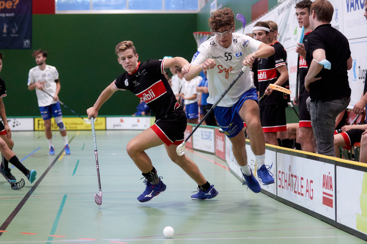 Junioren U21A
Zug United - UHC Uster  am  12. September  2021 in der Sporthalle der Kantonsschule Zug 
Bild: Michael Peter