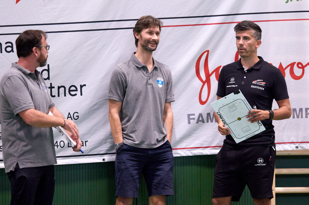 Junioren U21A
Zug United -  Chur Unihockey am  26. September  2021 in der Sporthalle der Kantonsschule Zug 
Bild: Michael Peter