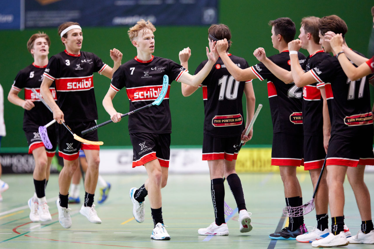 Junioren U21A
Zug United - UHC Uster  am  12. September  2021 in der Sporthalle der Kantonsschule Zug 
Bild: Michael Peter