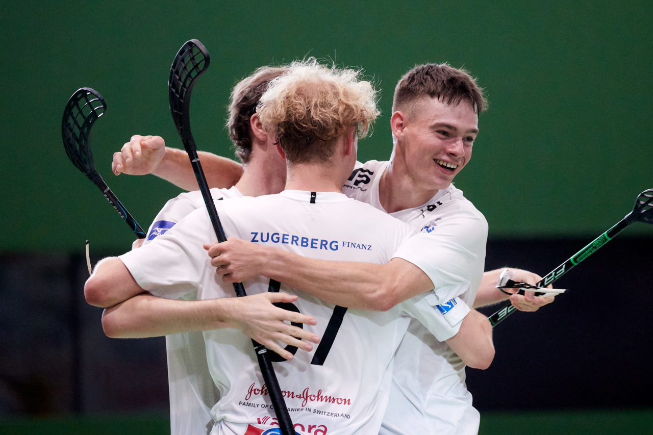 Junioren U21A
Zug United - UHC Uster  am  12. September  2021 in der Sporthalle der Kantonsschule Zug 
Bild: Michael Peter