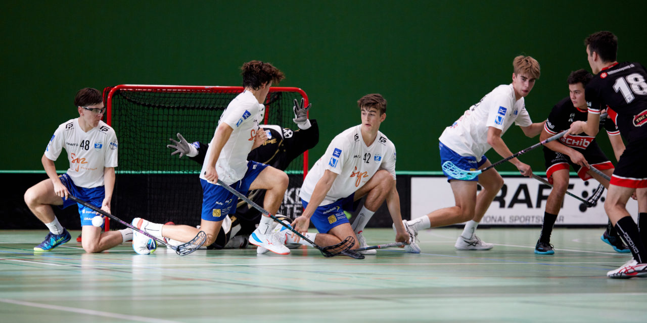 Junioren U21A
Zug United - UHC Uster  am  12. September  2021 in der Sporthalle der Kantonsschule Zug 
Bild: Michael Peter