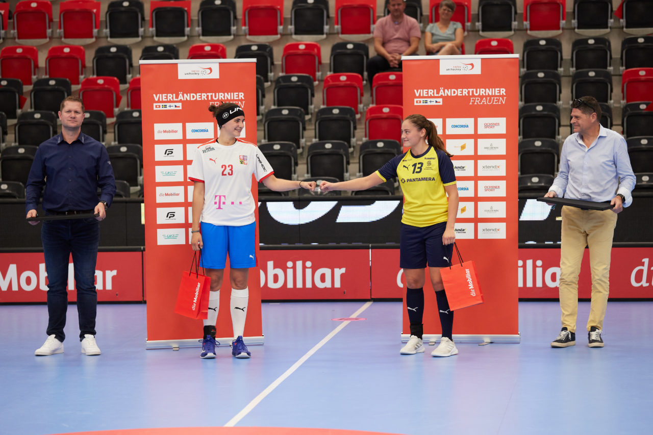 Women’s Four Nations  Tournament 
(Muri bei Bern, Switzerland) 
3rd – 5th September 2021 at Die Mobiliar Arena 
Teams: Switzerland, Sweden, Czech Republic, Finland 
Photos: Michael Peter