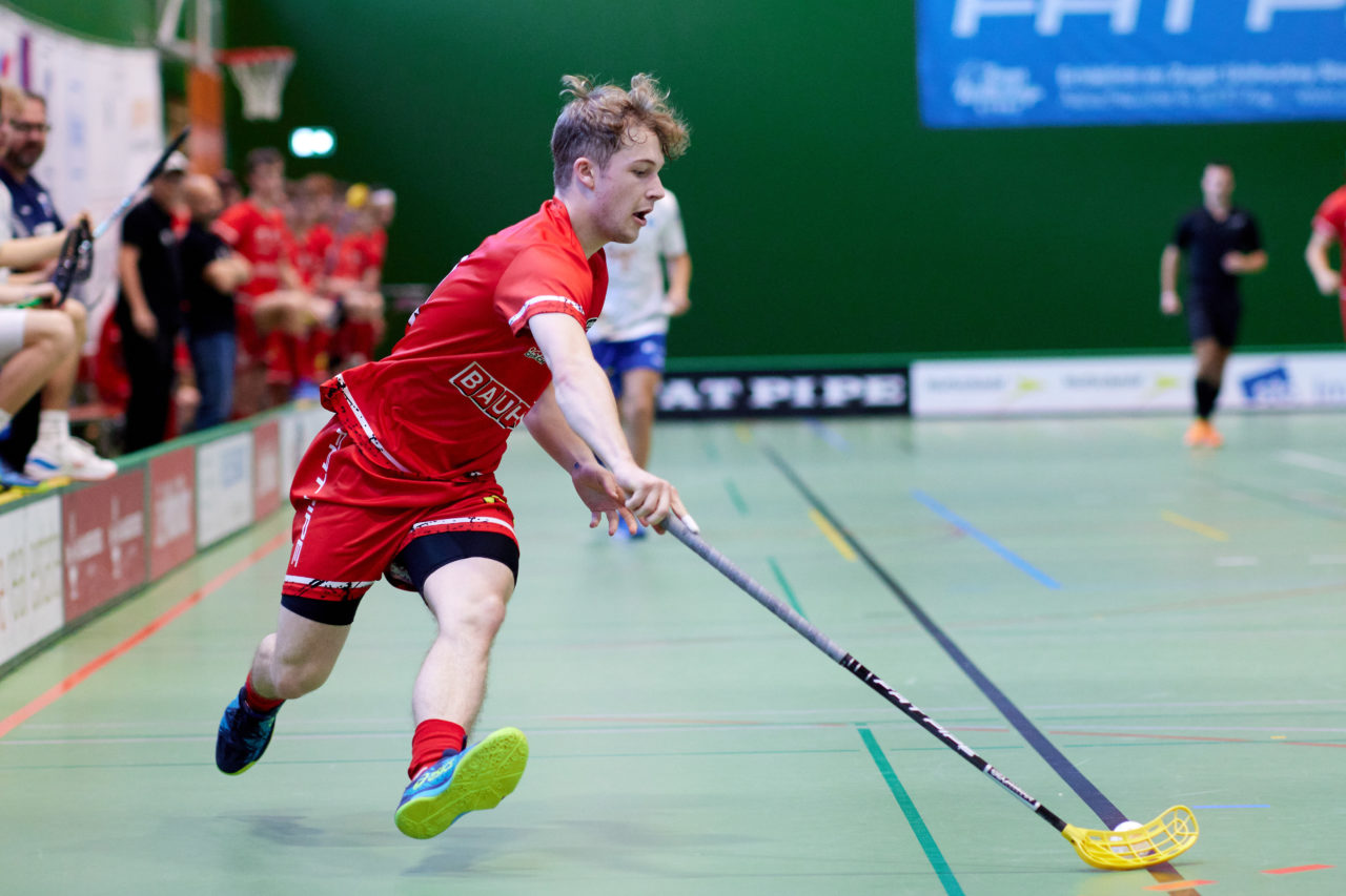 Junioren U21A
Zug United -  Floorball Köniz am 23. Oktober  2021 in der Sporthalle der Kantonsschule Zug 
Bild: Michael Peter