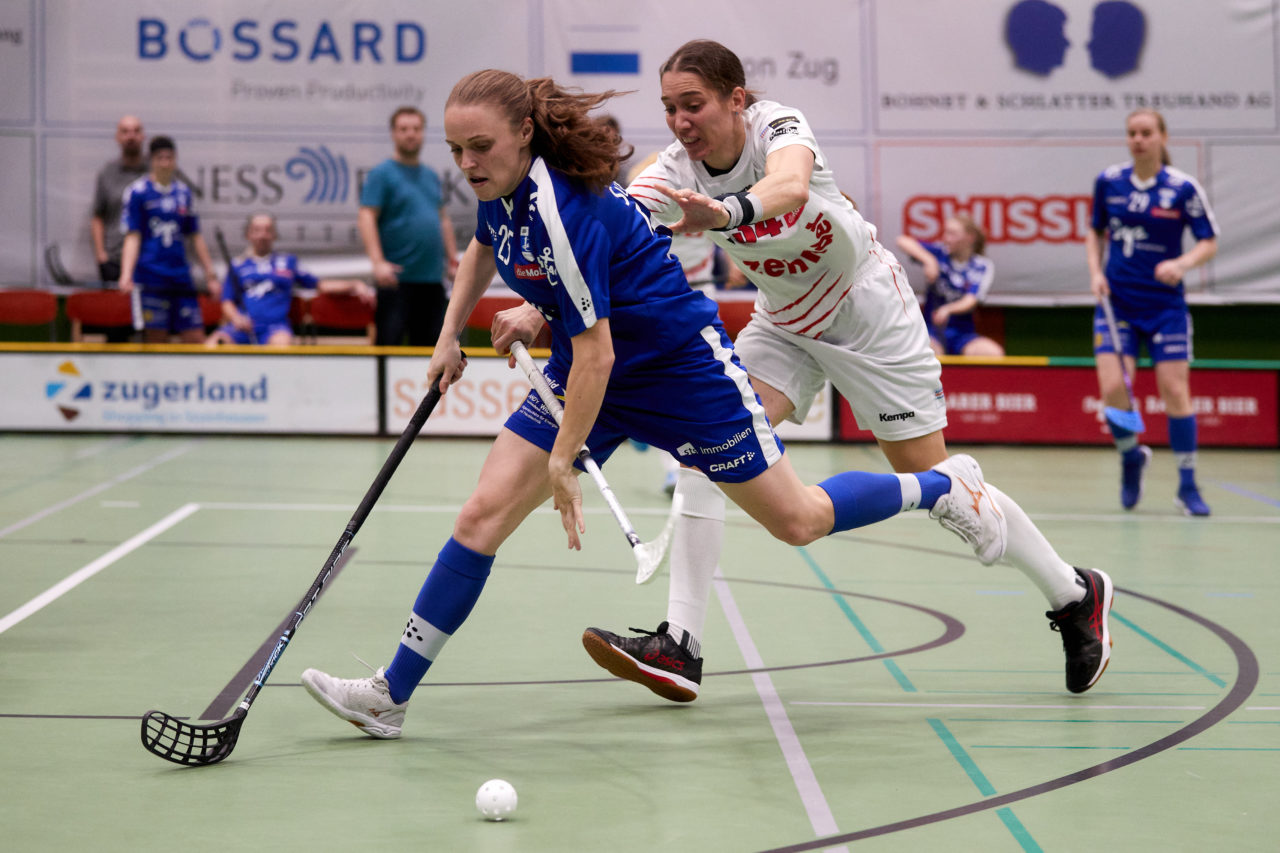 Zug United - UH Red Lions Frauenfeld am  6. November 2021 in der Sporthalle der Kantonsschule Zug 
Bild: Michael Peter