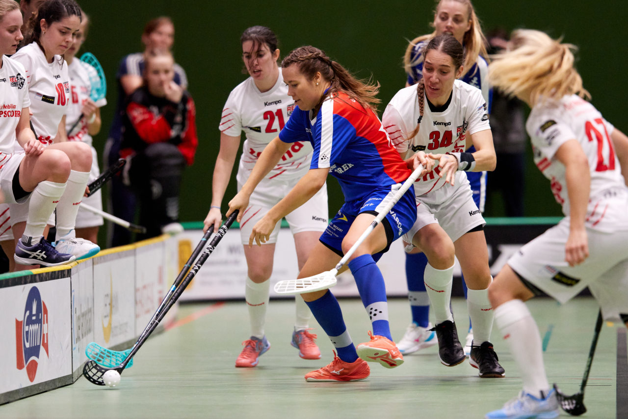 Zug United - UH Red Lions Frauenfeld am  6. November 2021 in der Sporthalle der Kantonsschule Zug 
Bild: Michael Peter